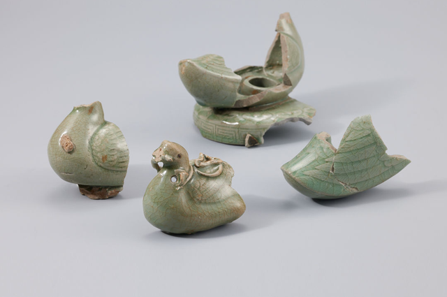 부안 유천리 출토 원앙, 오리 선뵈